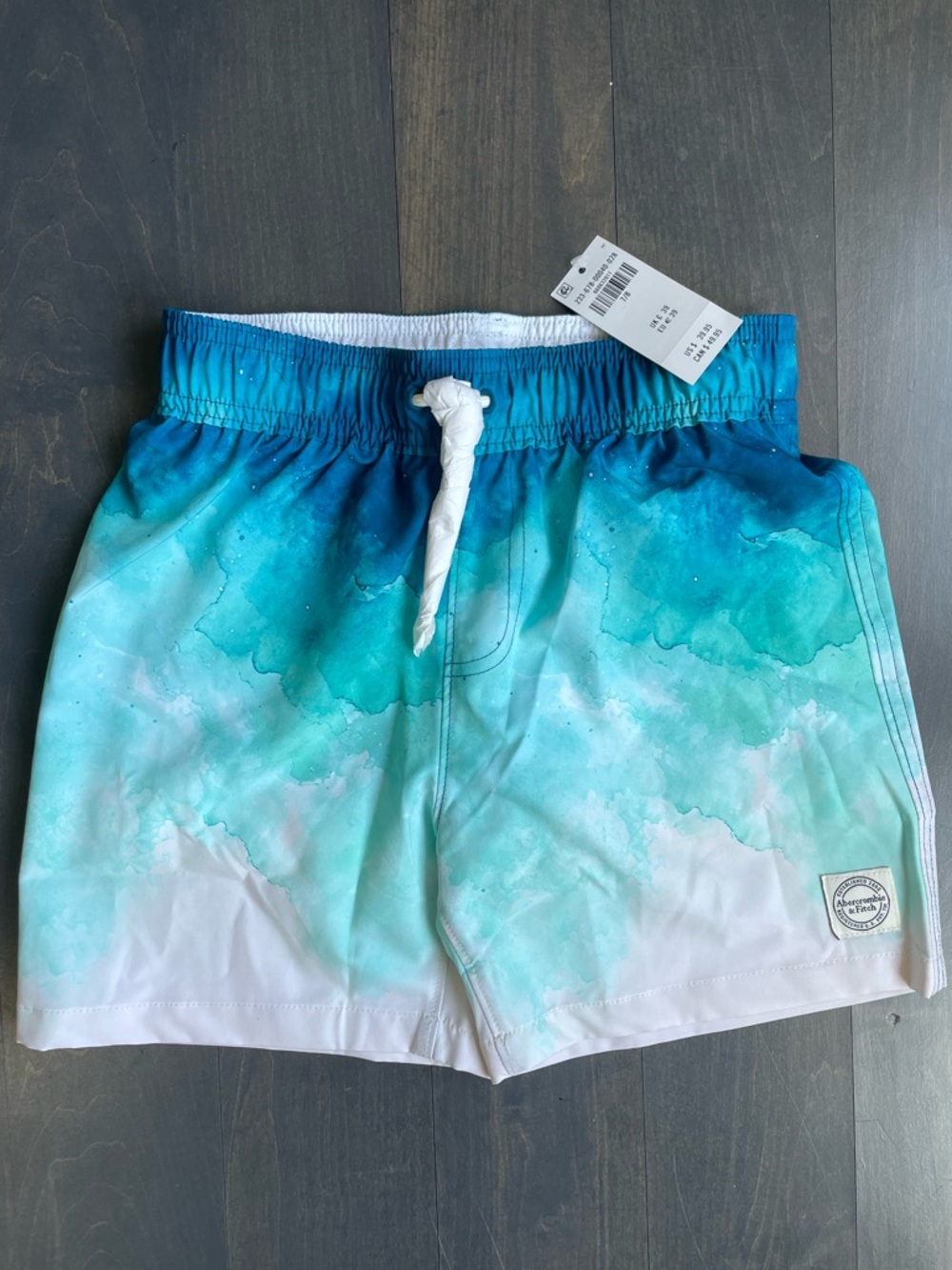 Abercrombie Kids NWT Swim Shorts Size 7/8